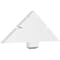 Ekena Millwork Redmond Architectural Grade PVC Gable Bracket, 36"W x 13 1/2"H x 2"D x 6"F, 9/12 Pitch GBP036X14X0206RED00 - alternate 1